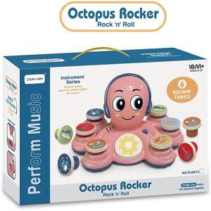 Baby Musical Toy - Pink Octopus Music - Educational Instrument - New